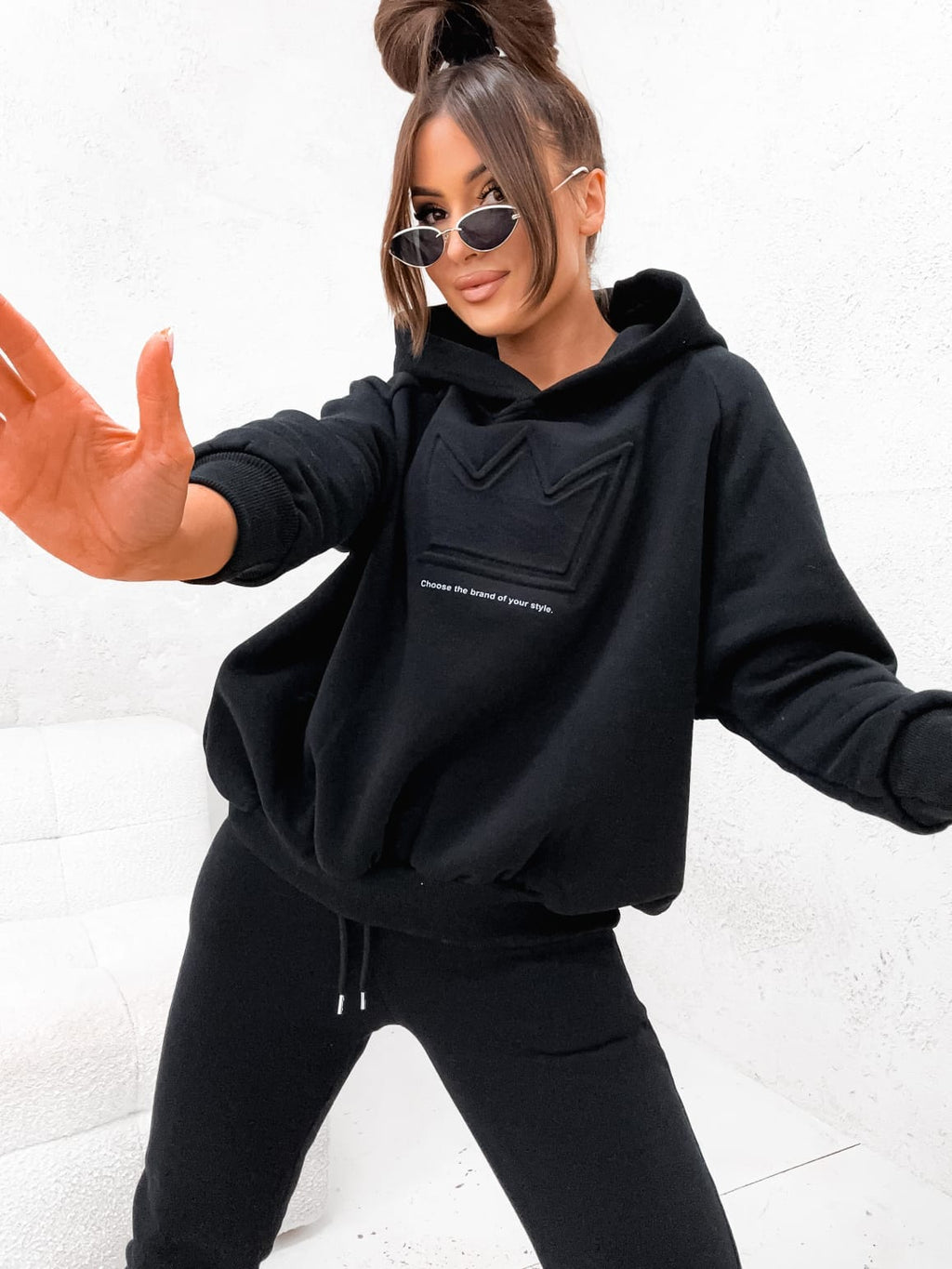 Komplet dresowy z koroną MELEN