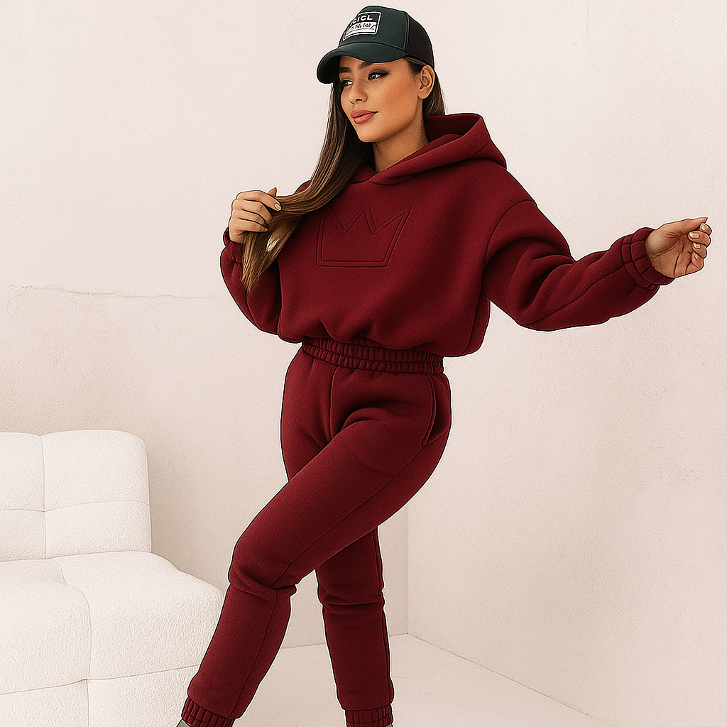 Komplet dresowy z koroną MELEN